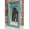 Wells Reclamation Large Decorative Teak Mirror (0.76m x 1.53m)