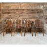 Antique Late 19th Century Elm Dining Chairs