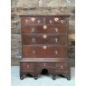 Wells Reclamation Early 19th Century Oak Chest on Stand