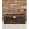 Wells Reclamation Stunning Carved Camphor Wood Blanket Box