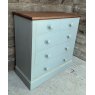Wells Reclamation Victorian Painted Mahogany Chest Of Drawers