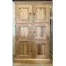 Wells Reclamation Solid Oak 6 Door School Cupboard