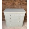 Vintage Painted Mid Century Chest Of Drawers