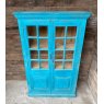 Vibrant Large Glazed Teak Cupboard