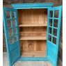 Vibrant Large Glazed Teak Cupboard