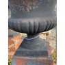 Vintage Garden Urn On Plinth