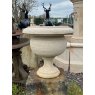 Carved Natural Sandstone Urn