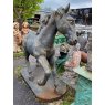 Stunning Bronzed Prancing Horse Statue