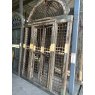 Teak Framed Iron Caged Doorway