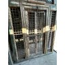 Teak Framed Iron Caged Doorway