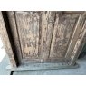 Rustic Teak Doors with Arched Glazed Panel