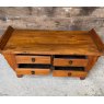 Vintage Chinese Solid Elm Coffee Table
