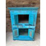 Rustic Blue Double Teak Cupboard