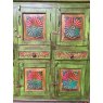 Large Vibrant Teak Cupboard