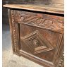 Antique 17th Century Decorative Carved Oak Coffer