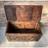 Antique 17th Century Decorative Carved Oak Coffer