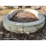 Oval Natural Stone Pond Surround