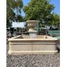 Natural Stone Fountain with Surround (Tuscan)