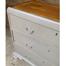 Antique Georgian Painted Mahogany Chest Of Drawers