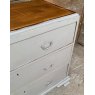 Antique Georgian Painted Mahogany Chest Of Drawers