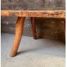 Unique Mid Century Rustic Wood Coffee Table
