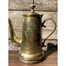 Antique Persian Brass Coffee Pot