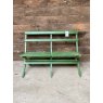 Rustic Hardwood Folding Garden Bench