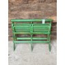 Rustic Hardwood Folding Garden Bench