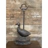 Victorian Style Cast Iron Duck Doorstop