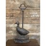 Victorian Style Cast Iron Duck Doorstop