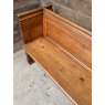 Antique Reclaimed Pitch Pine Pew