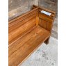 Antique Reclaimed Pitch Pine Pew