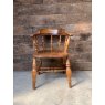 Antique Early 19th Century Smokers Bow Armchair