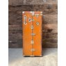 Antique 1920's Art Deco Cosmopolis Steamer Travel Trunk
