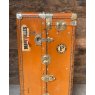 Antique 1920's Art Deco Cosmopolis Steamer Travel Trunk