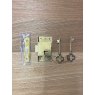 Solid Brass Small Cabinet Lock