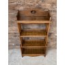 Fabulous Victorian 19th Century Arts & Crafts Small Oak Bookcase