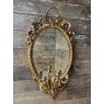 Beautiful 18th Century Rococo Gilt Wood Girandole Mirror