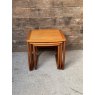 Vintage Retro Knoll Teak Nest Of Coffee Tables