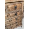 Contemporary Hardwood Multi Drawer Chest Of Drawers