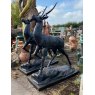 Beautiful Cast Iron Majestic Stag Statue