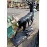 Beautiful Cast Iron Majestic Stag Statue