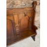 Fabulous Ecclesiastical 19th Century Oak Settle Pew