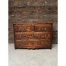 Exquisite 17th Century Continental Walnut Chest Of Drawers