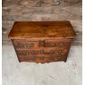 Exquisite 17th Century Continental Walnut Chest Of Drawers