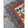 Vintage Kilim Afgan Geometric Rug (1.94m x 1.75m)