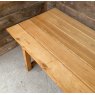 Solid Oak Topped Dining Table