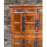 Fantastic Vintage Oriental Export Elm Pantry Cupboard