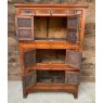 Fantastic Vintage Oriental Export Elm Pantry Cupboard