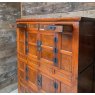 Fantastic Vintage Oriental Export Elm Pantry Cupboard